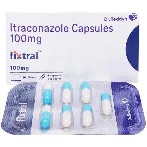 fixtral 100mg capsule 7's